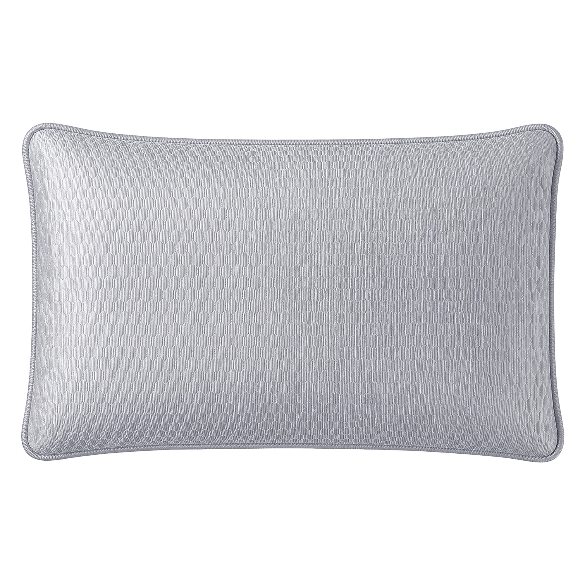 Unique Bargains Hypoallergenic Polyester Quilted Standard-size Pillow Protector Gray A