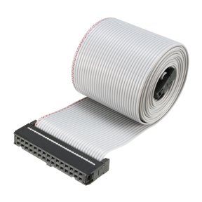 Unique Bargains IDC 30P Wire Flat Gray Ribbon Cable 128cm 2.54mm Pitch 1pcs