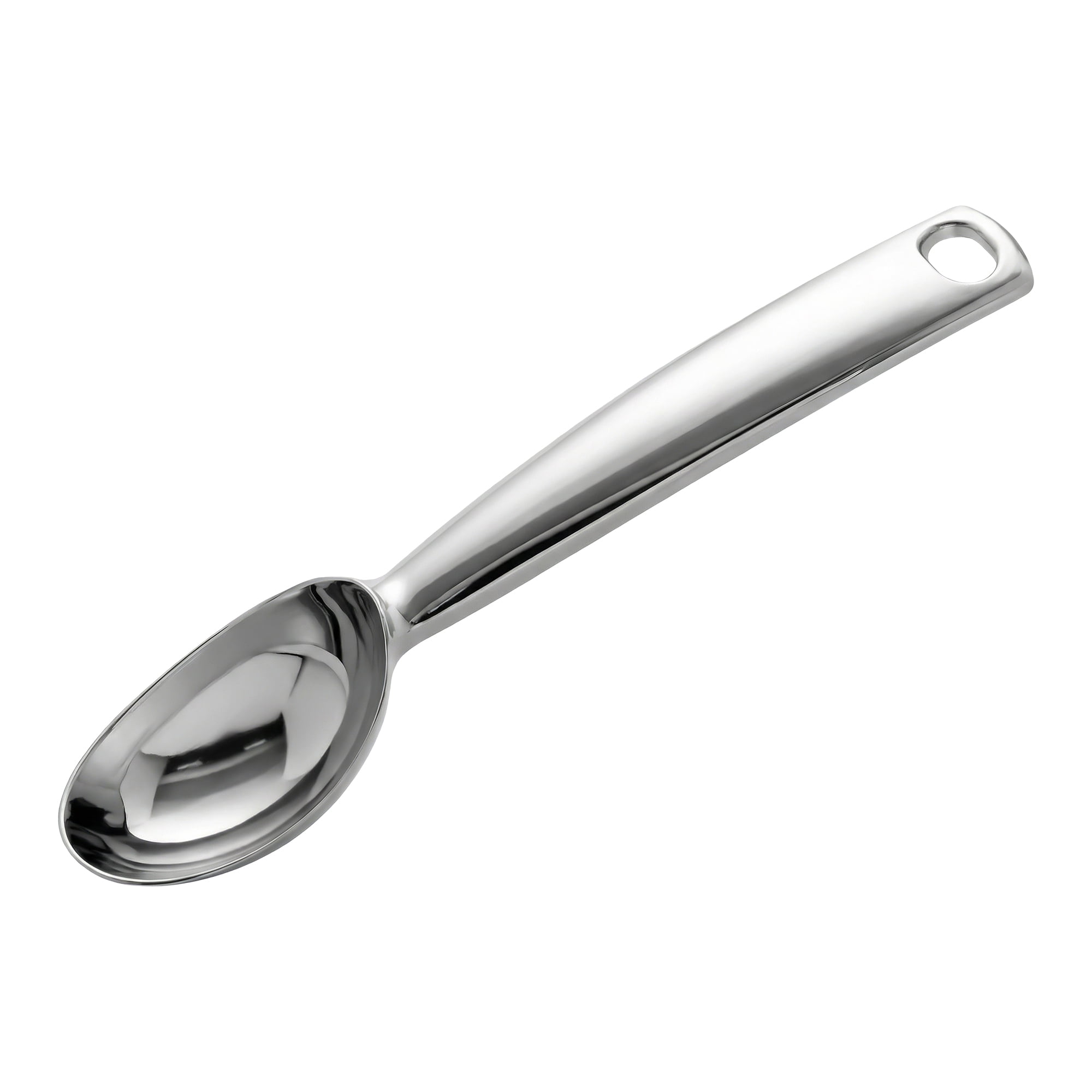Unique Bargains Ice Cream Scoop 1 Pcs Zinc Ice Cream Scooper Silver B 6.5in