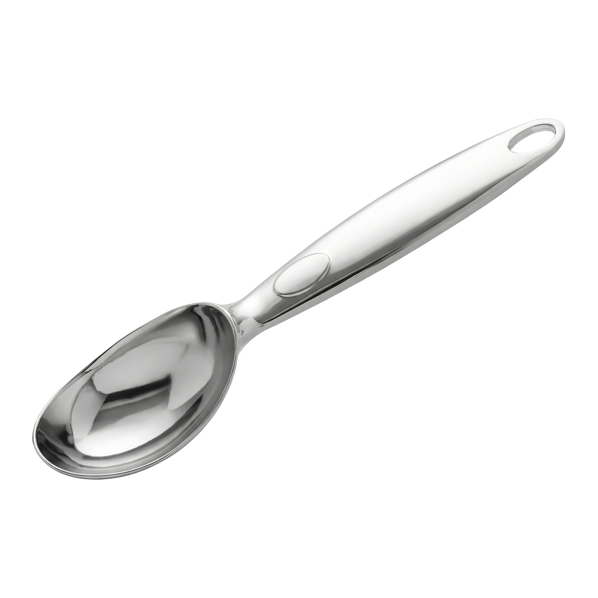 Unique Bargains Ice Cream Scoop 1 Pcs Zinc Ice Cream Scooper Silver D 6.9in