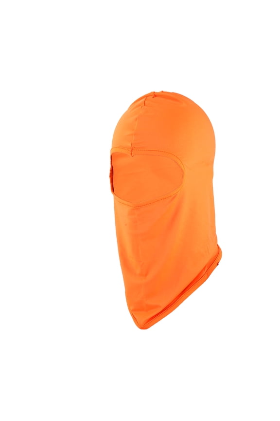 Ice Silk Solid Color Balaclava Face Mask 1 Pc Yellow