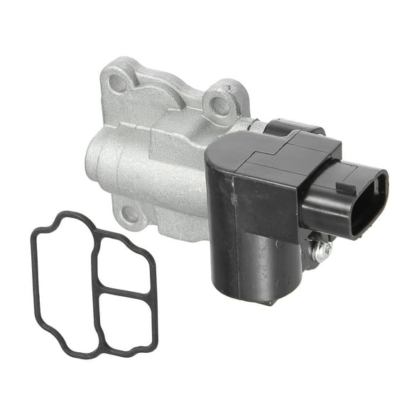 Unique Bargains Idle Air Control Valve NO.2227022050 for Toyota Corolla 2000-2001 Black Idle Control Valve with Gasket Black, Silver Tone