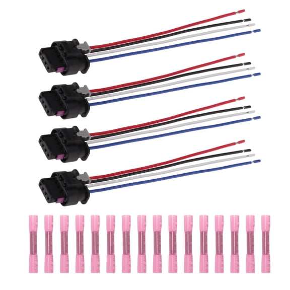 Unique Bargains Ignition Coil Connector for Buick Encore 2016-2022 Harness Wiring Plug Pigtail 1 Set