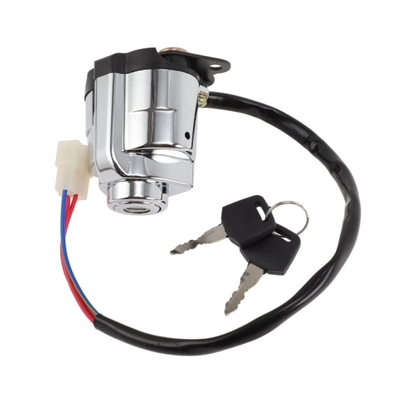 Unique Bargains Ignition Key Switch Ignition Switch Lock Set No.Does Not Apply for Honda Steed VLX 400 1988-2013 1 Set