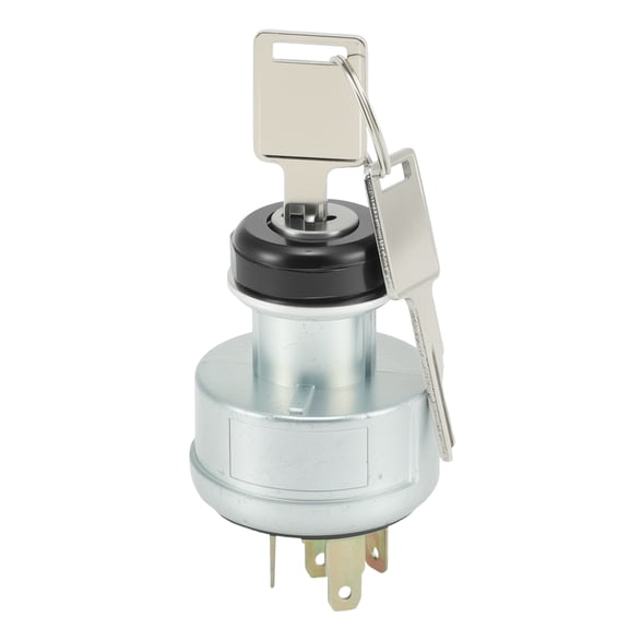 Unique Bargains Ignition Key Switch for Peterbilt for Kenworth for John Deere for Case for New Holland Replaces Universial Fits HeavyDuty Truck Tractor Forklift