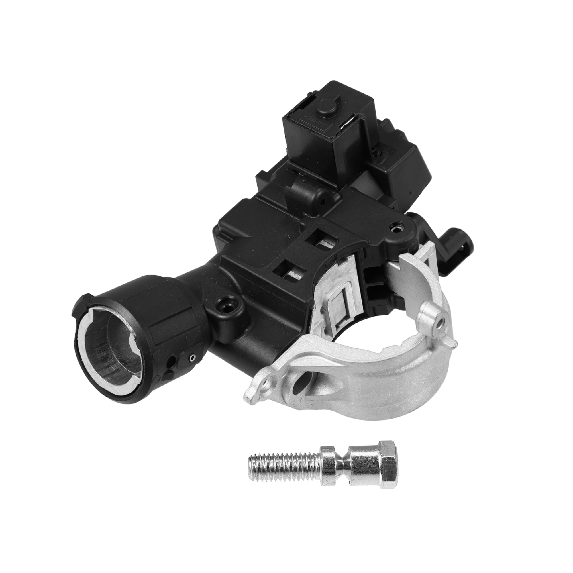 Unique Bargains Ignition Lock Housing for Ford Escape 2008-2010, ABS Metal Black Silver