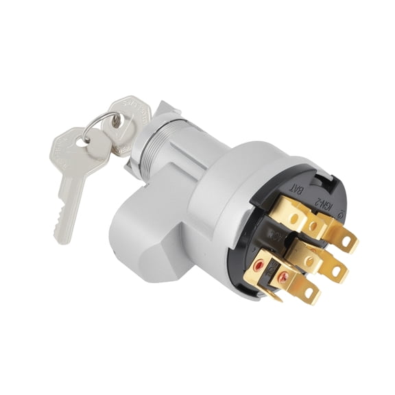 Unique Bargains Ignition Switch Lock Cylinder with 2 Keys for Chevrolet Truck 1955-1956 for Chevrolet Corvette 1955-1957 for GMC 100 150 250 300 370 Truck 1955-1956