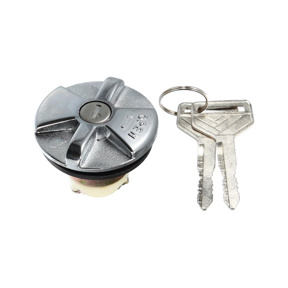 Unique Bargains Ignition Switch Starter Door Lock with Key 69058-60071 for Toyota Metal Silver Tone Black Gold Tone