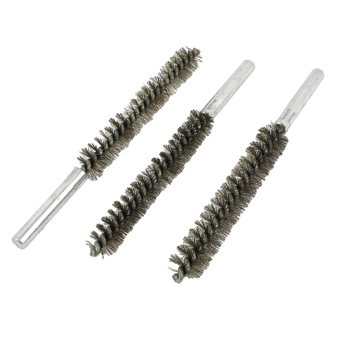Round wire brush outlet
