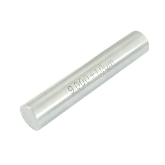 Unique Bargains Industry 0.35'' Diameter 50mm Long Plug Pin Gage Gauge w Storage Box