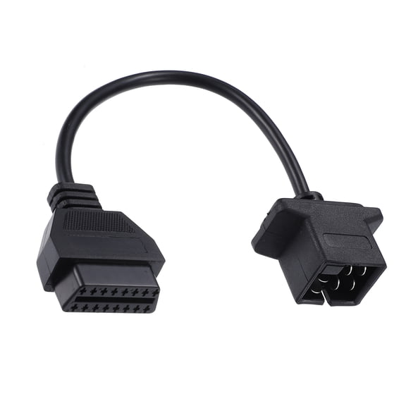 Unique Bargains Inner 6 Pins OBD1 to 16 Pin OBD2 Diagnostic Scanner Convertor Cable for Jeep for Dodge for Chrysler
