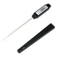 thumbnail image 1 of Unique Bargains Instant Read Food Thermometer with Protective Case Black 8.2x0.7x0.8 in, 1 of 6