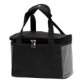 thumbnail image 1 of Unique Bargains Insulated Leak-proof Waterproof Lunch Bag Black 228 oz, 1 of 7