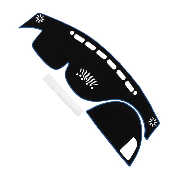 Unique Bargains Interior Dashboard Cover for Infiniti FX35 FX50 FX37 2009-2013 Non-Slip Dash Cover Mat Polyester Silicone
