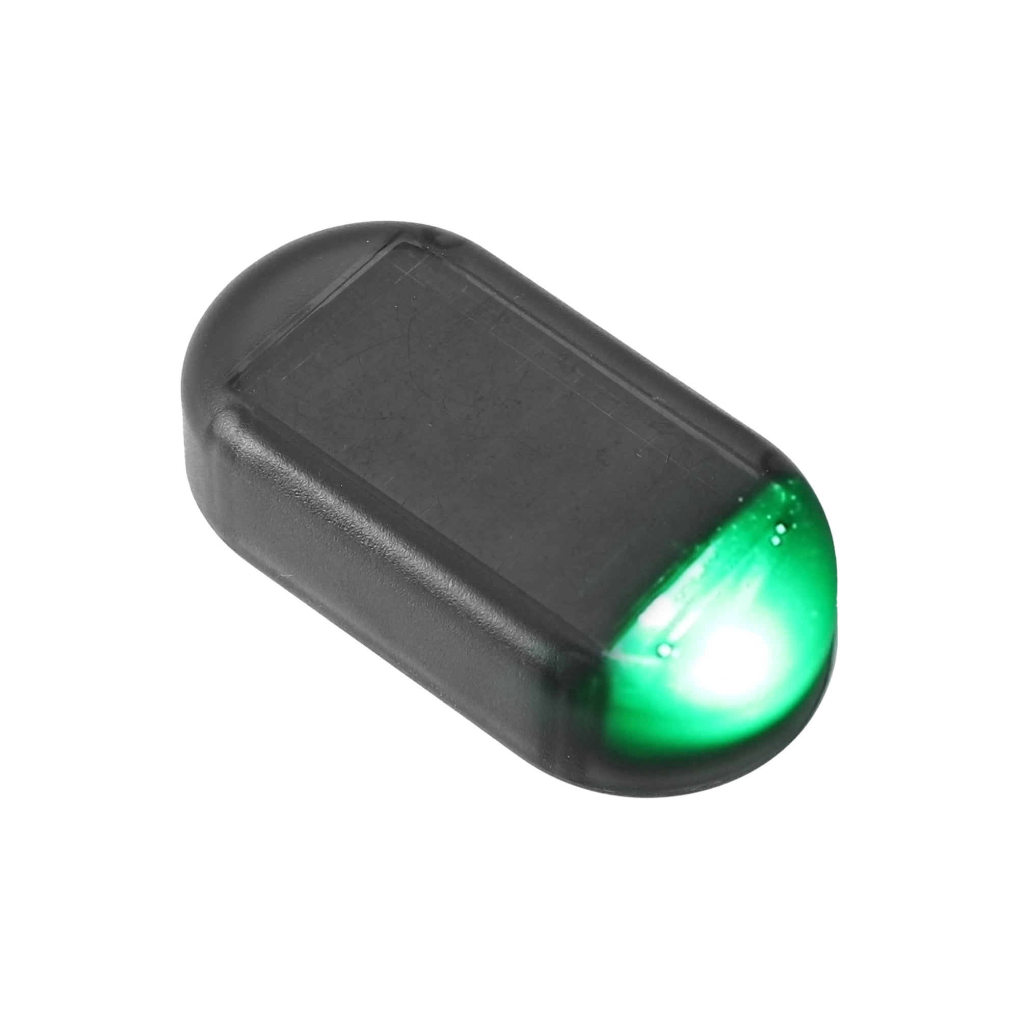 Unique Bargains Interior Simulated Dummy LED Flashing Warning Light Device Green