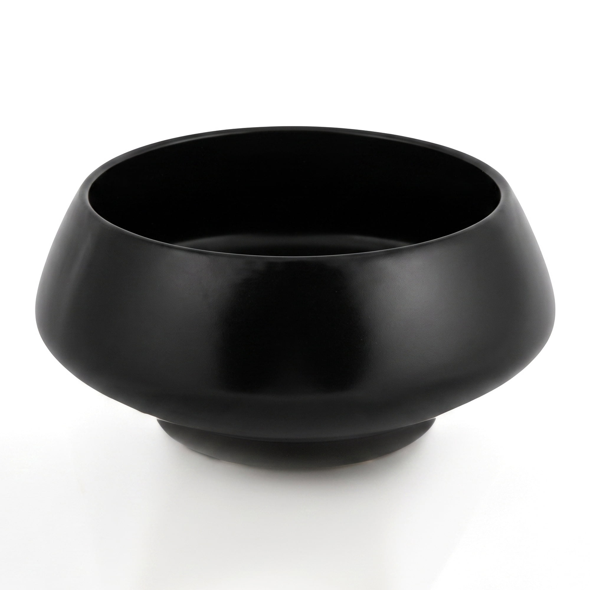 Unique Bargains Irregular Ceramic Decorative Bowl & Catchall Tray Black 3.9" x 3.9" x 2"