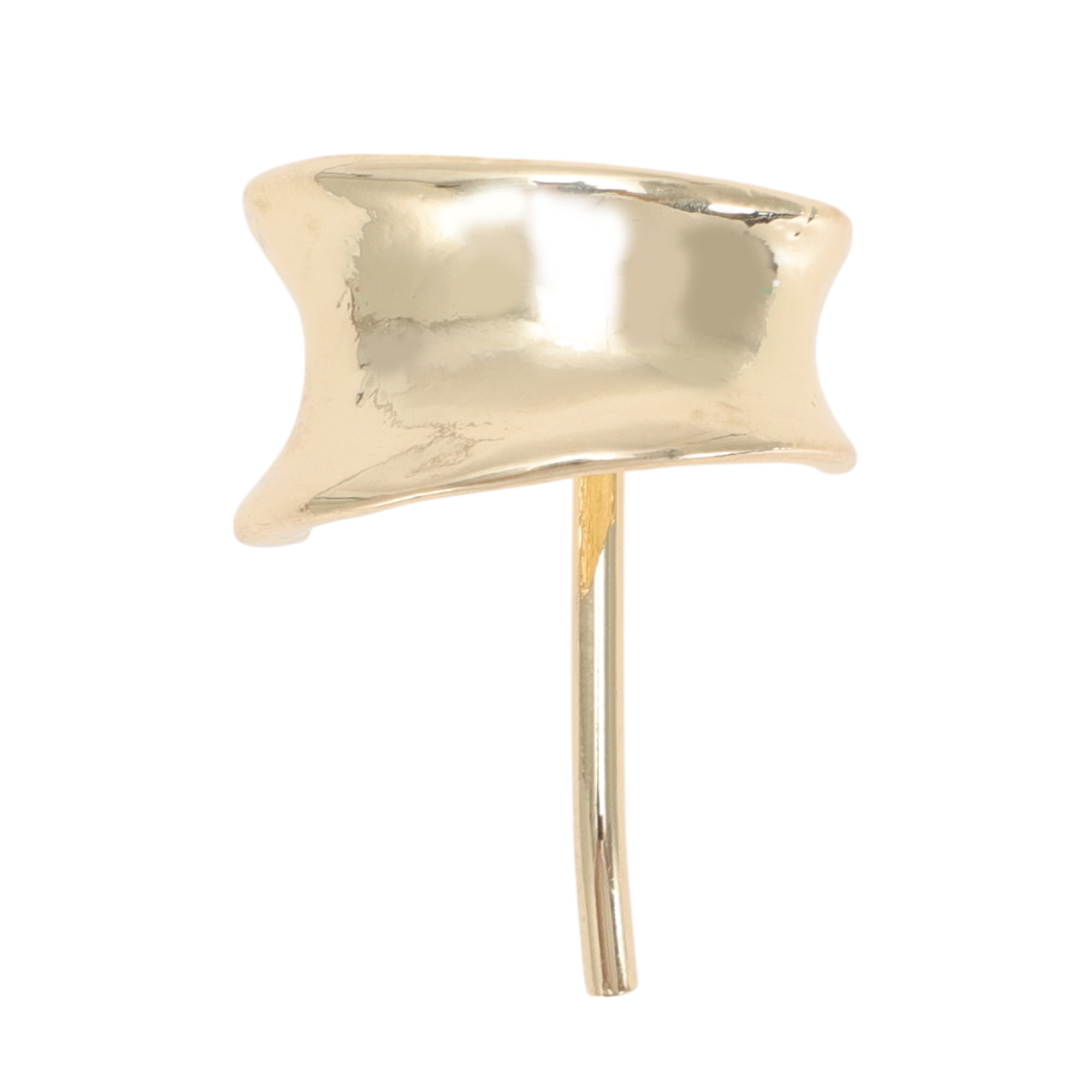 Unique Bargains Irregular Design Ponytail Buckle Hair Clip for Women Gold Tone