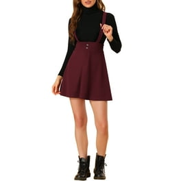 Maroon skirt walmart sale