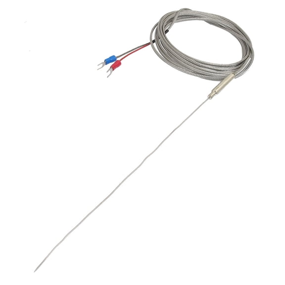 Unique Bargains K Type 200mm x 1mm Temperature Controller Thermocouple Probe 2M