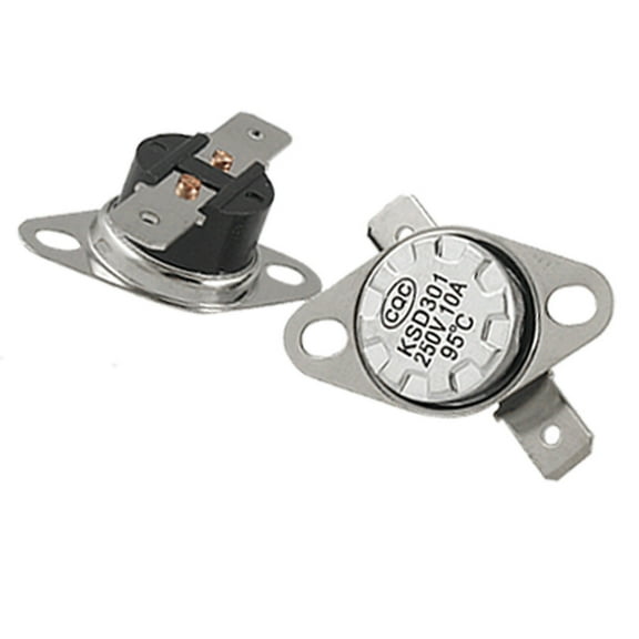 Unique Bargains KSD301 95C 203F Normal Close NC Themostat Temperature Controlled Switch 5pcs