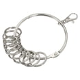 thumbnail image 1 of Unique Bargains Key Organizer Keychain Key Management Holder with Keys Rings 10 Rings, 1 of 5