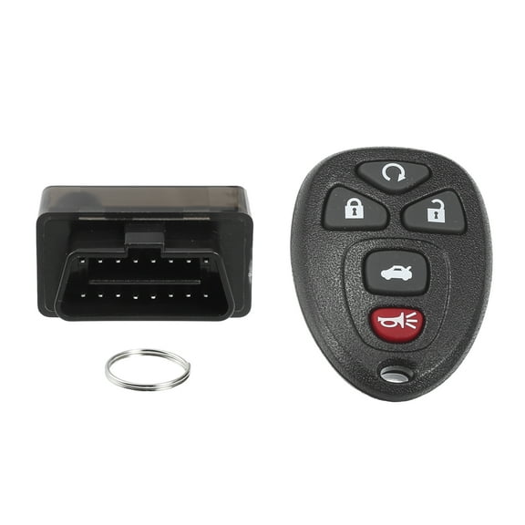Unique Bargains 1 Set OUC60270 5 Button 315Mhz OBD2 Key Programmer with Keyless Entry Remote Key Fob for Chevy Impala 06-16