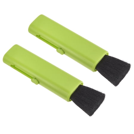 Unique Bargains Keyboard Cleaning Brush, 2Pack Mini Telescopic Type Window Groove Cleaning Brush, for Laptop Computer Green