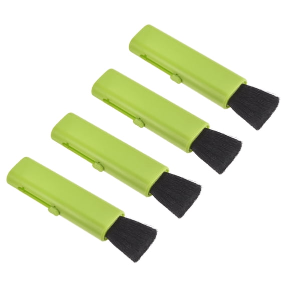 Unique Bargains Keyboard Cleaning Brush, 4Pack Mini Telescopic Type Window Groove Cleaning Brush, for Laptop Computer Green