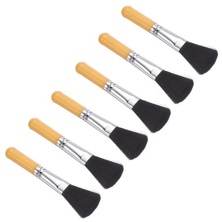 Unique Bargains Keyboard Cleaning Brush, 6Pack 35mm Long Window Groove Cleaning Brush, for Laptop Computer Keyboard Window Yellow