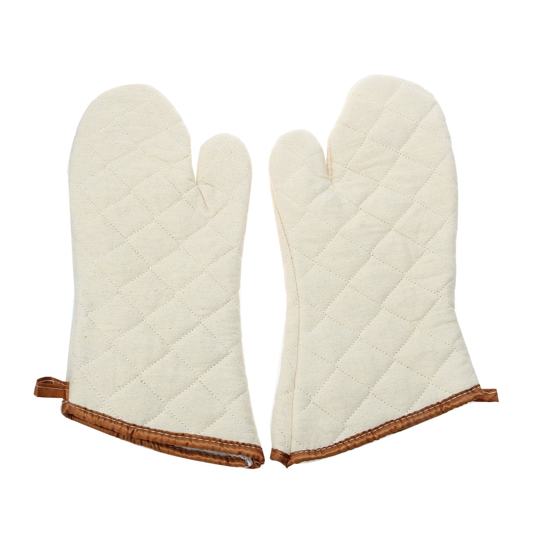 Unique Bargains Kitchen Bakery Heat Hot Resistance Microwave Barbeque Baking Oven Mitts Gloves Pair