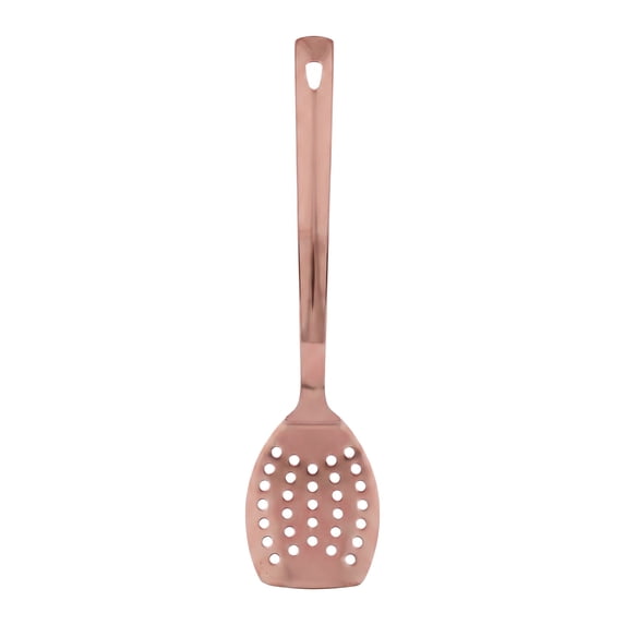 Unique Bargains Kitchen Heat-Resistant Cooking Tool with Long Handle Rose Gold 13x3.1 in