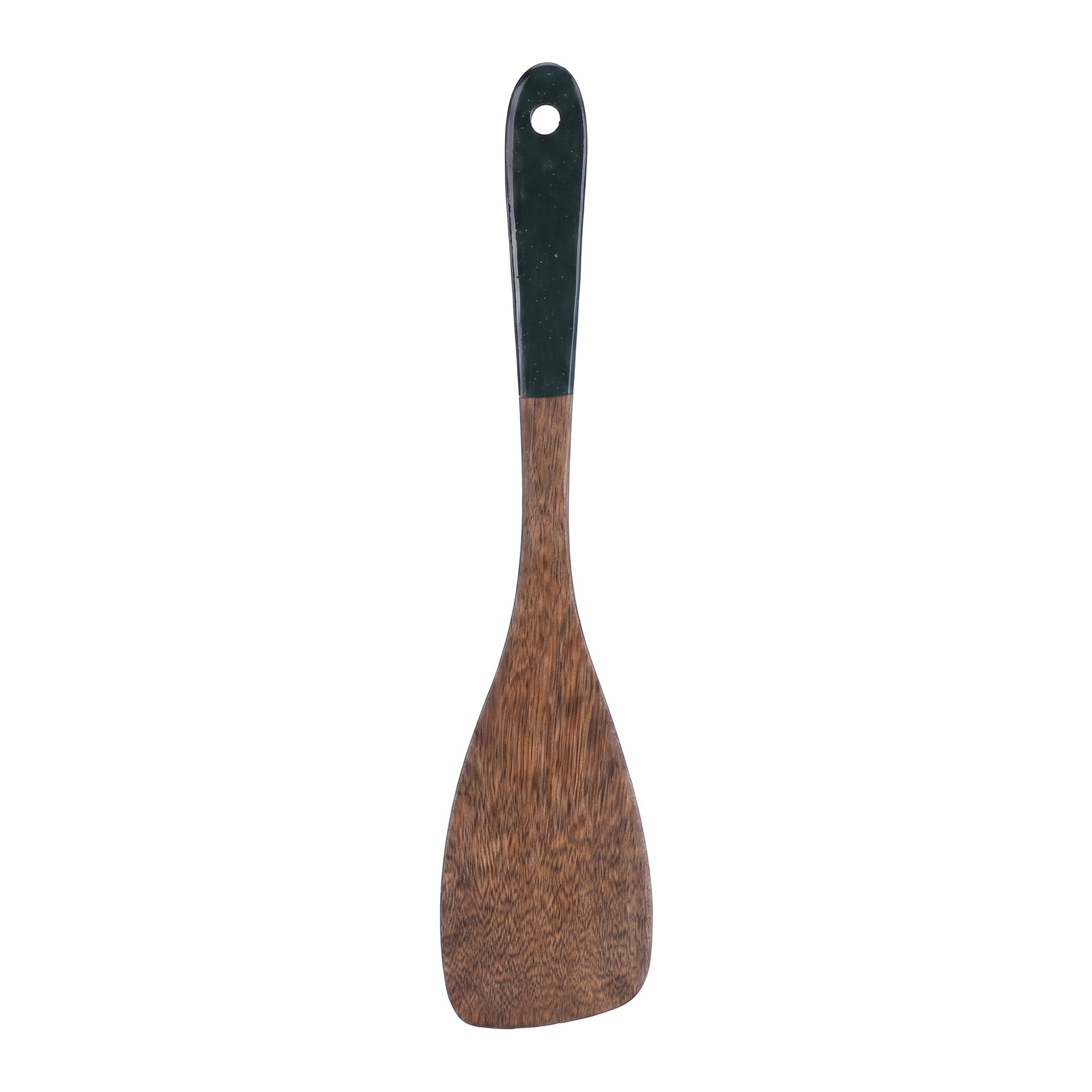 Unique Bargains Kitchen Heat-Resistant Spatula Cooking for Frying Brown 12.8x3.1 in