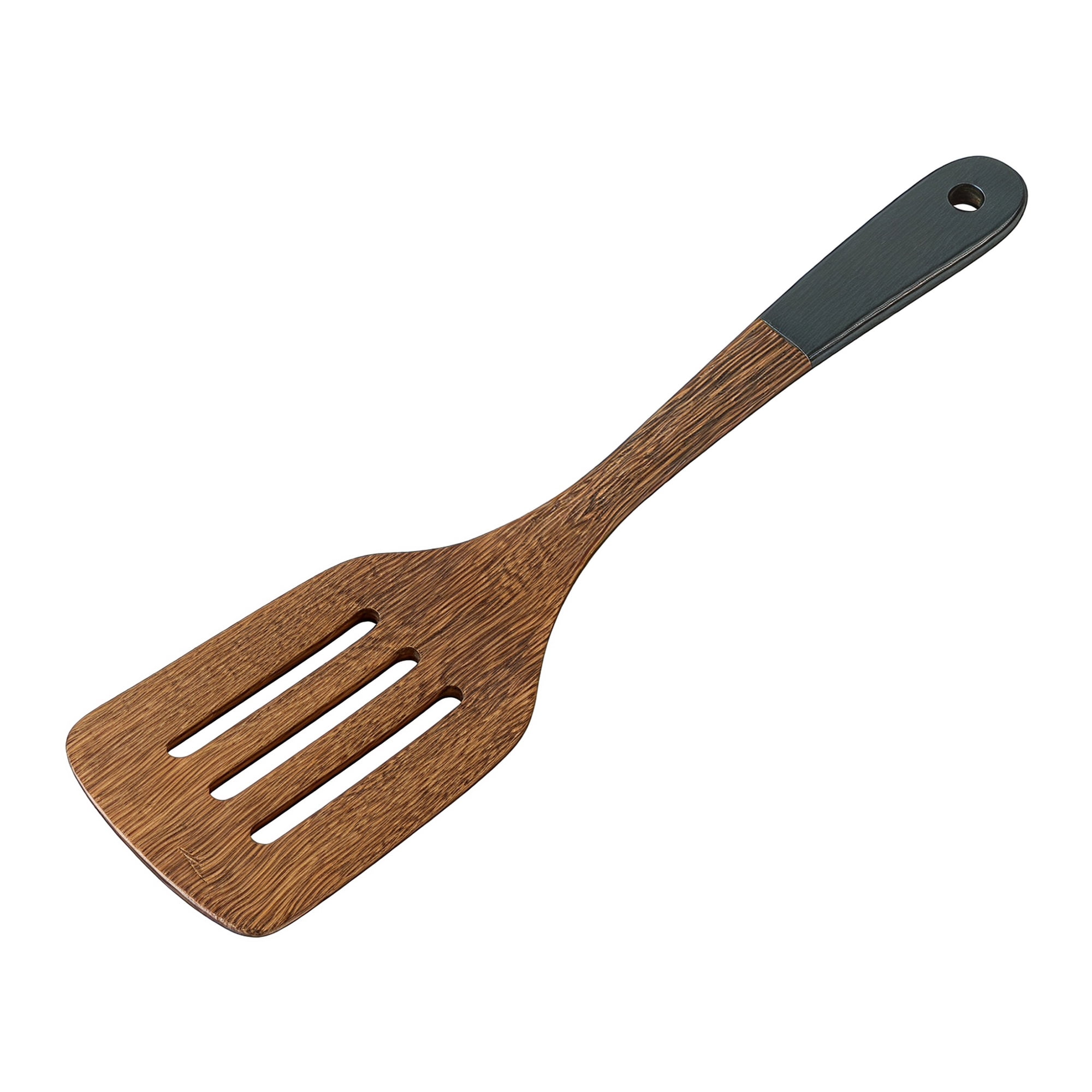 Unique Bargains Kitchen Heat-Resistant Spatula Cooking for Frying Brown 12x3 in