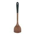 thumbnail image 1 of Unique Bargains Kitchen Heat-Resistant Spatula Cooking for Frying Brown 15.4x3.7 in, 1 of 5