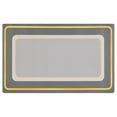 thumbnail image 1 of Unique Bargains Kitchen Rugs Kitchen Mats Non Skid Washable Machine Washable Standing Mats Grey 18" x 32", 1 of 6