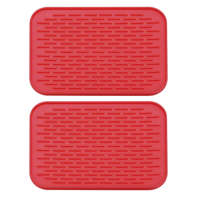 Dish Drying Mat Dish Rack - Silicone Dish Mat with Water Repellent