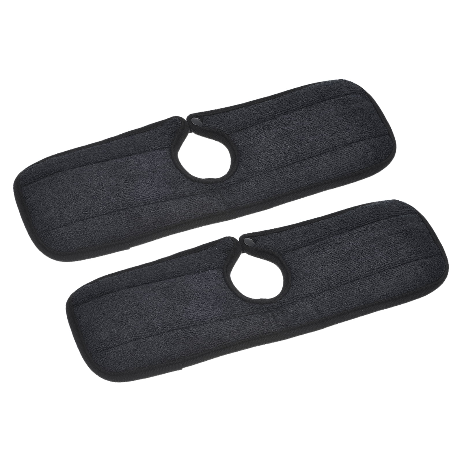Unique Bargains Kitchen Sink Splash Guard Microfiber Mat Drip Catcher 14.96"x5.12" Black