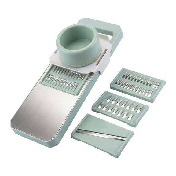 Unique Bargains All-in-One Kitchen Slicer and Vegetable Chopper for Cooking 3 in 1(A) 10.9x3.9in
