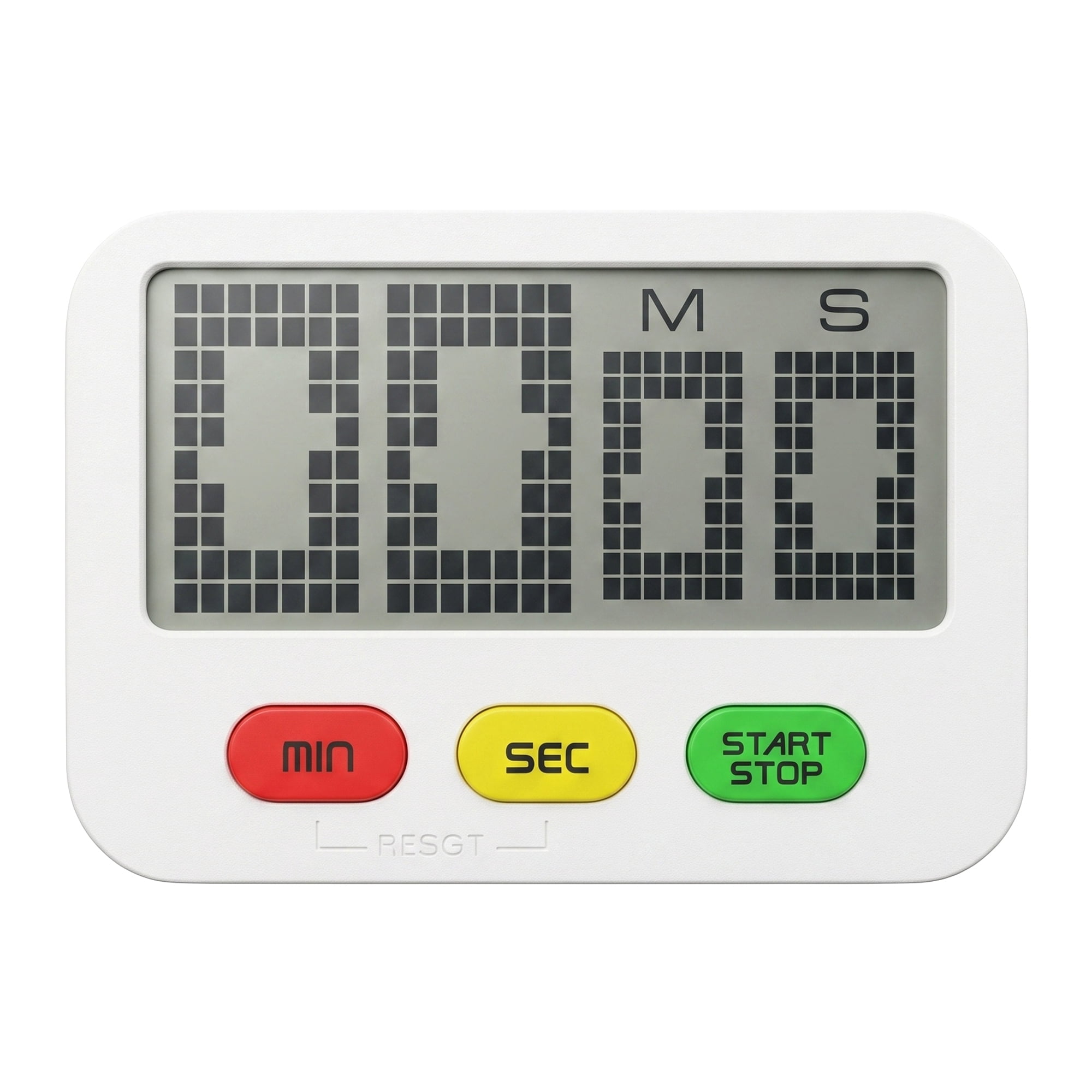 Unique Bargains Kitchen Timer with Loud Alarm and Magnetic Backing for Cooking White B