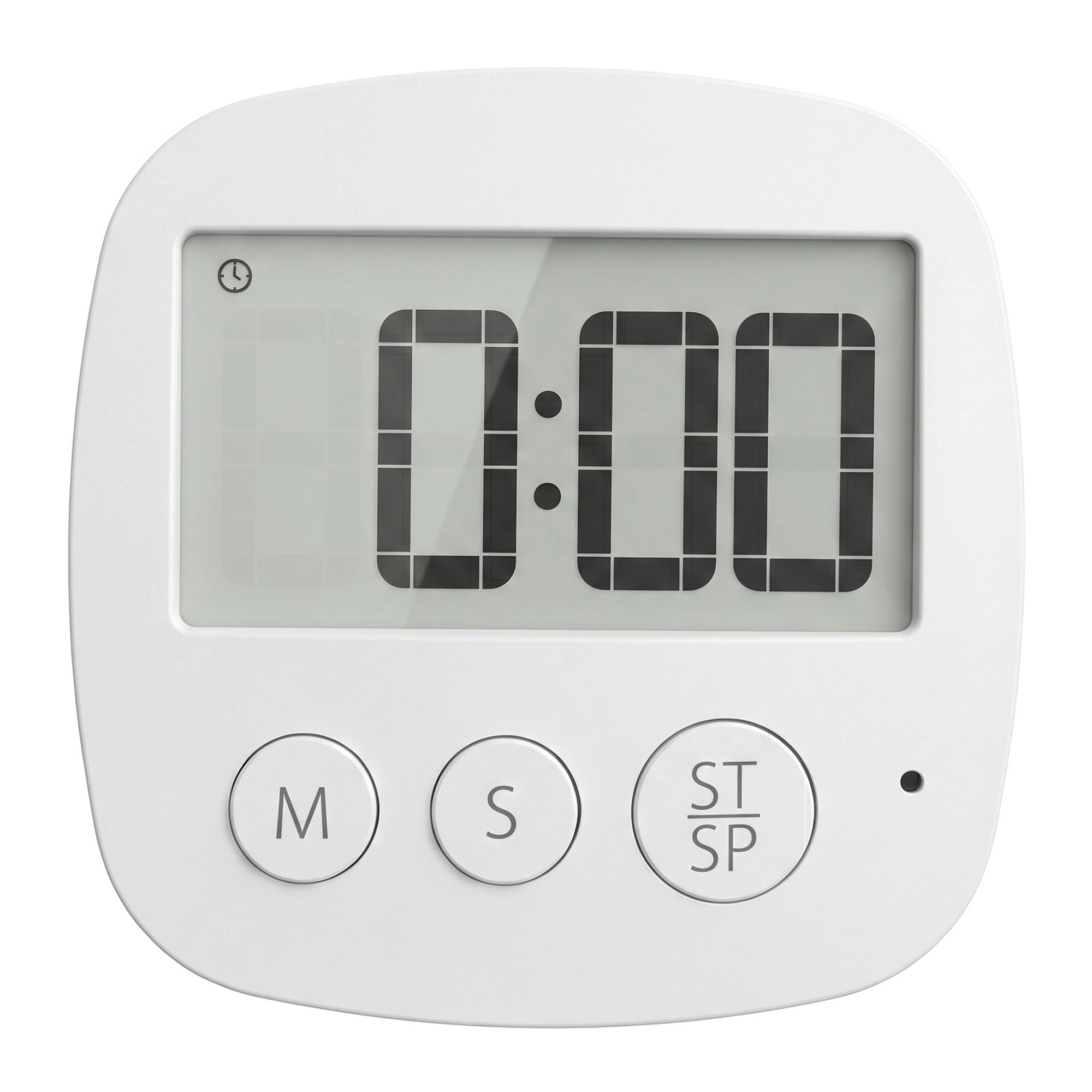 Unique Bargains Kitchen Timer with Loud Alarm and Magnetic Backing for Cooking White C