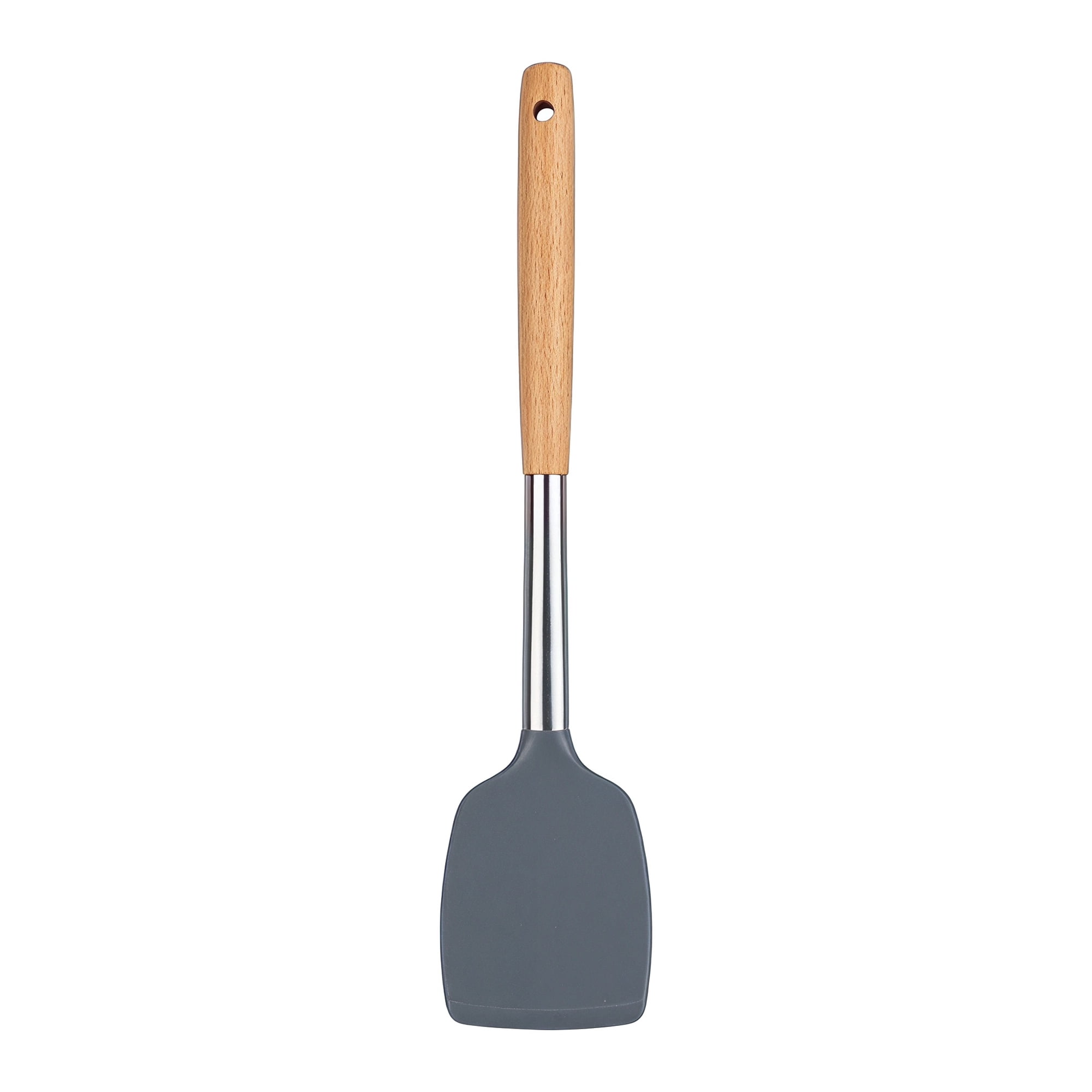Unique Bargains Kitchen Utensil, Heat-Resistant Spatula for Flipping Gray 14x3.1 in