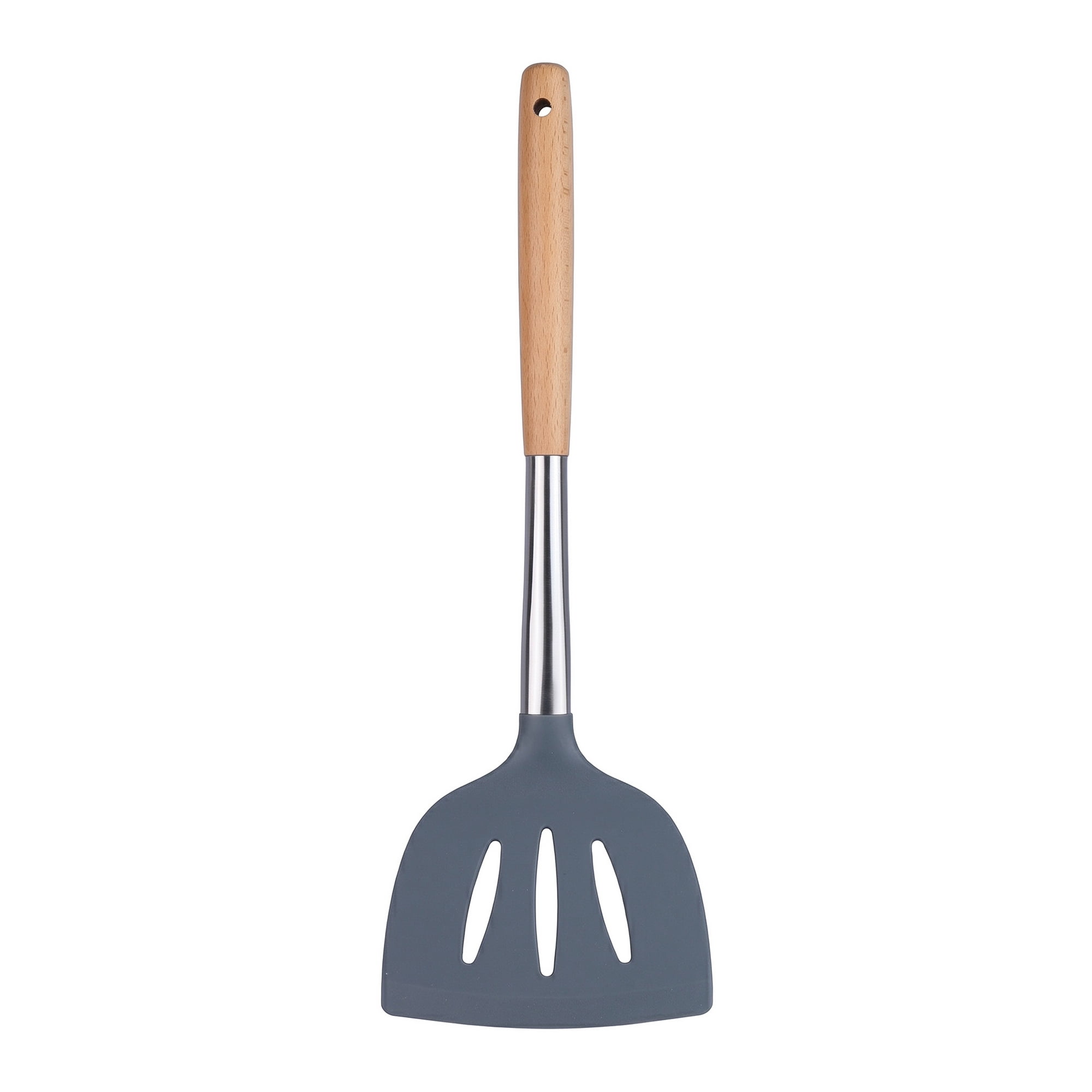 Unique Bargains Kitchen Utensil, Heat-Resistant Spatula for Flipping Gray 14x4.7 in