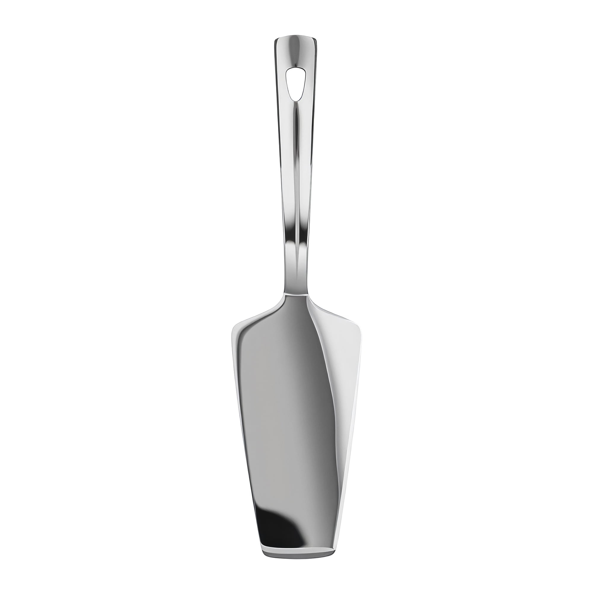 Unique Bargains Kitchen Utensil Heat-Resistant Spatula for Flipping Silver 10.2x2.6 in