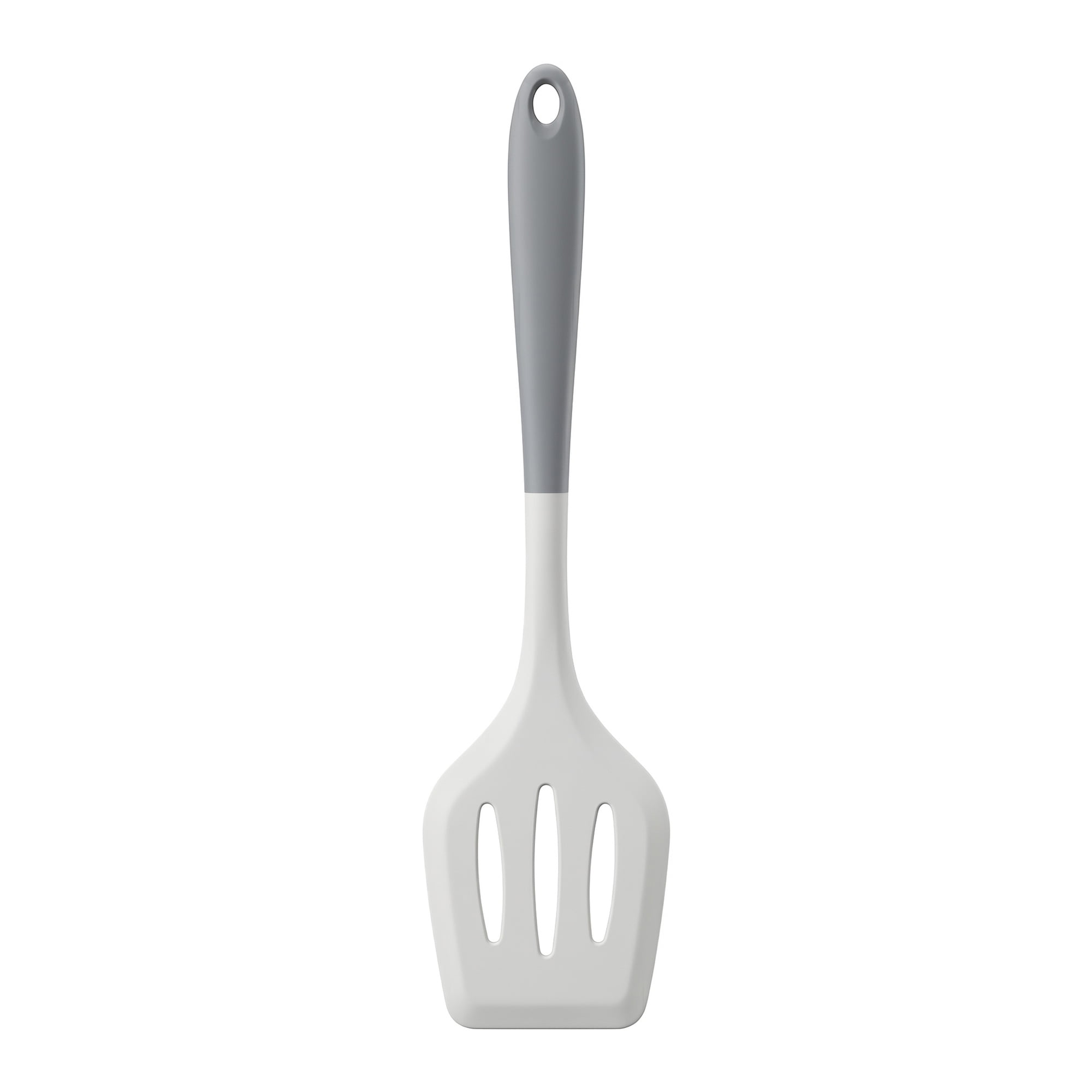 Unique Bargains Kitchen Utensils Heat-Resistant Safe Spatula for Frying Gray 12x3.1 inch