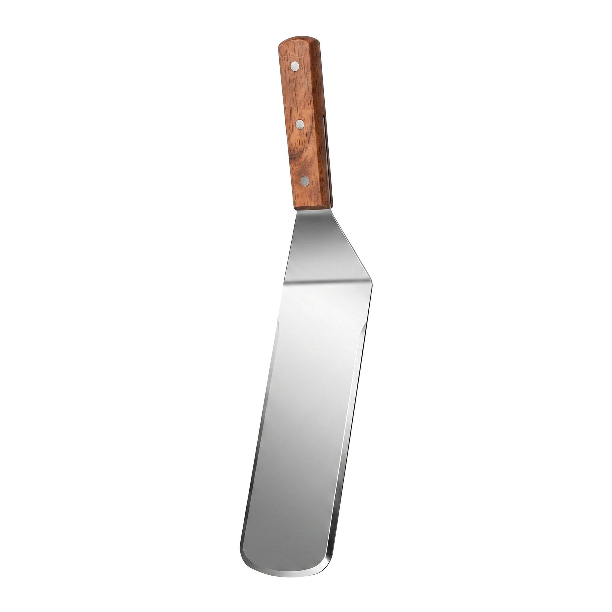Unique Bargains Kitchen Utensils Spatula for Flipping and Frying Silver 14.3x2.8 inch