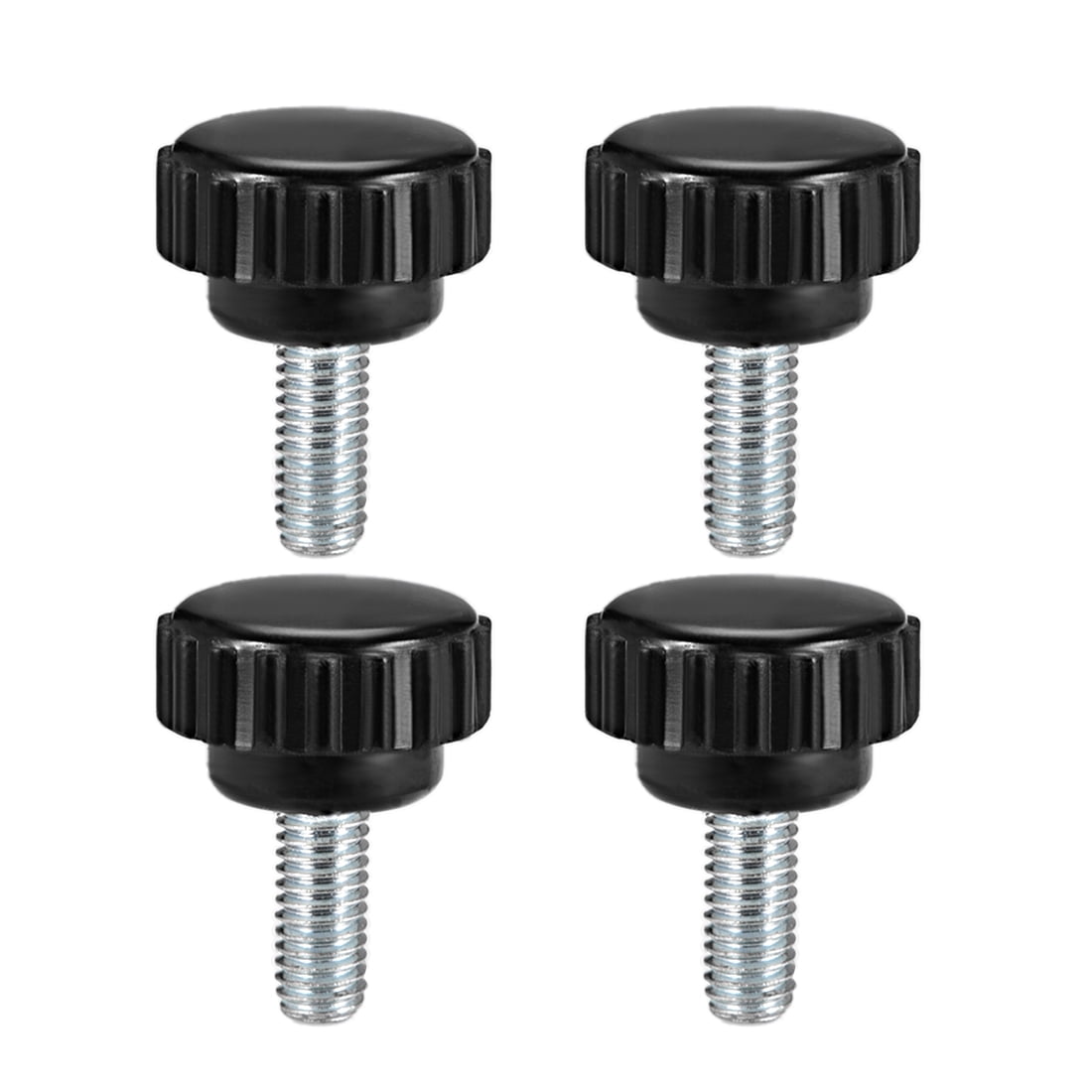 Unique Bargains Knurled Clamping Knobs Male Thread Thumb Screw Knobs M6 x 10mm