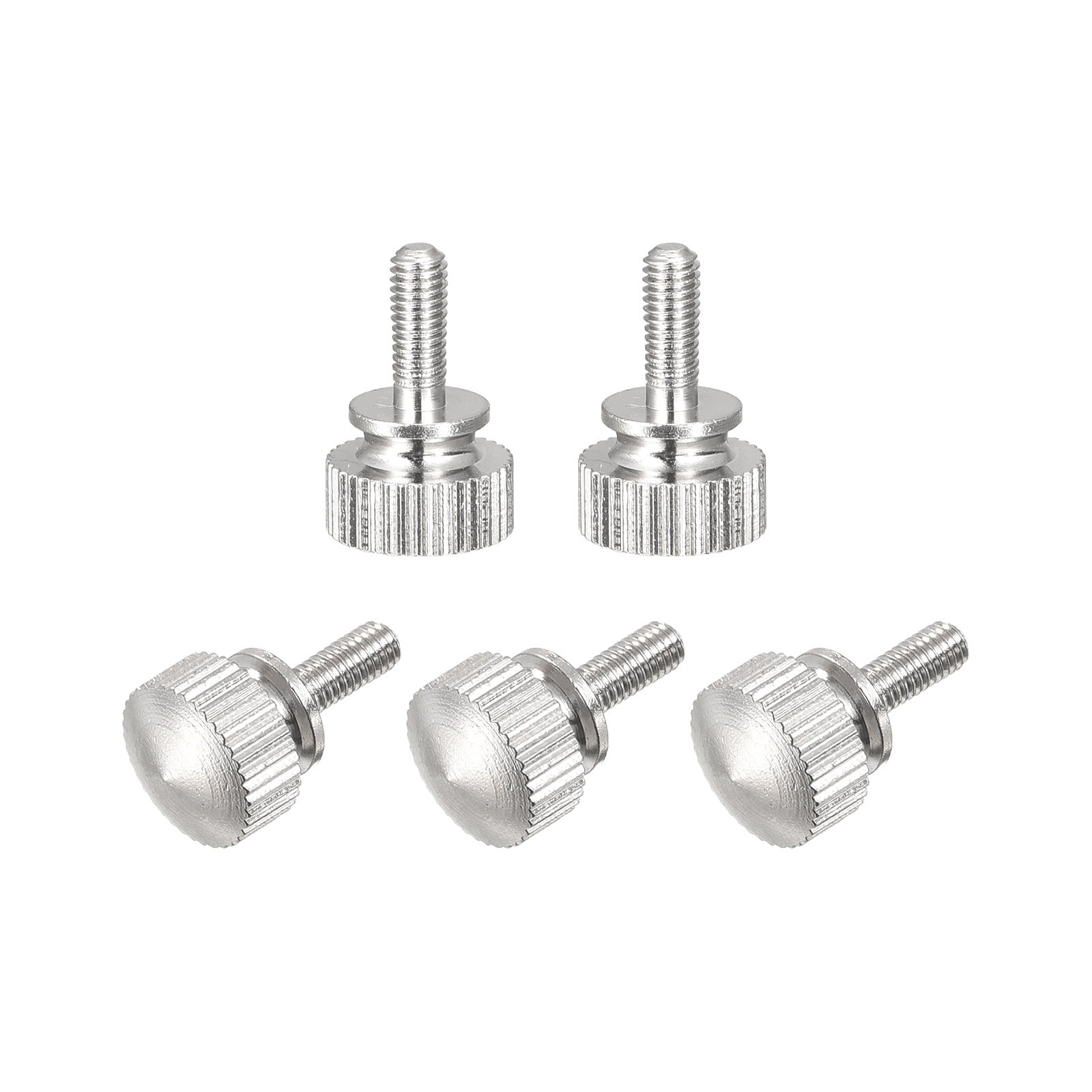Unique Bargains Knurled Thumb Screw Brass Shoulder Bolts M3x8mm