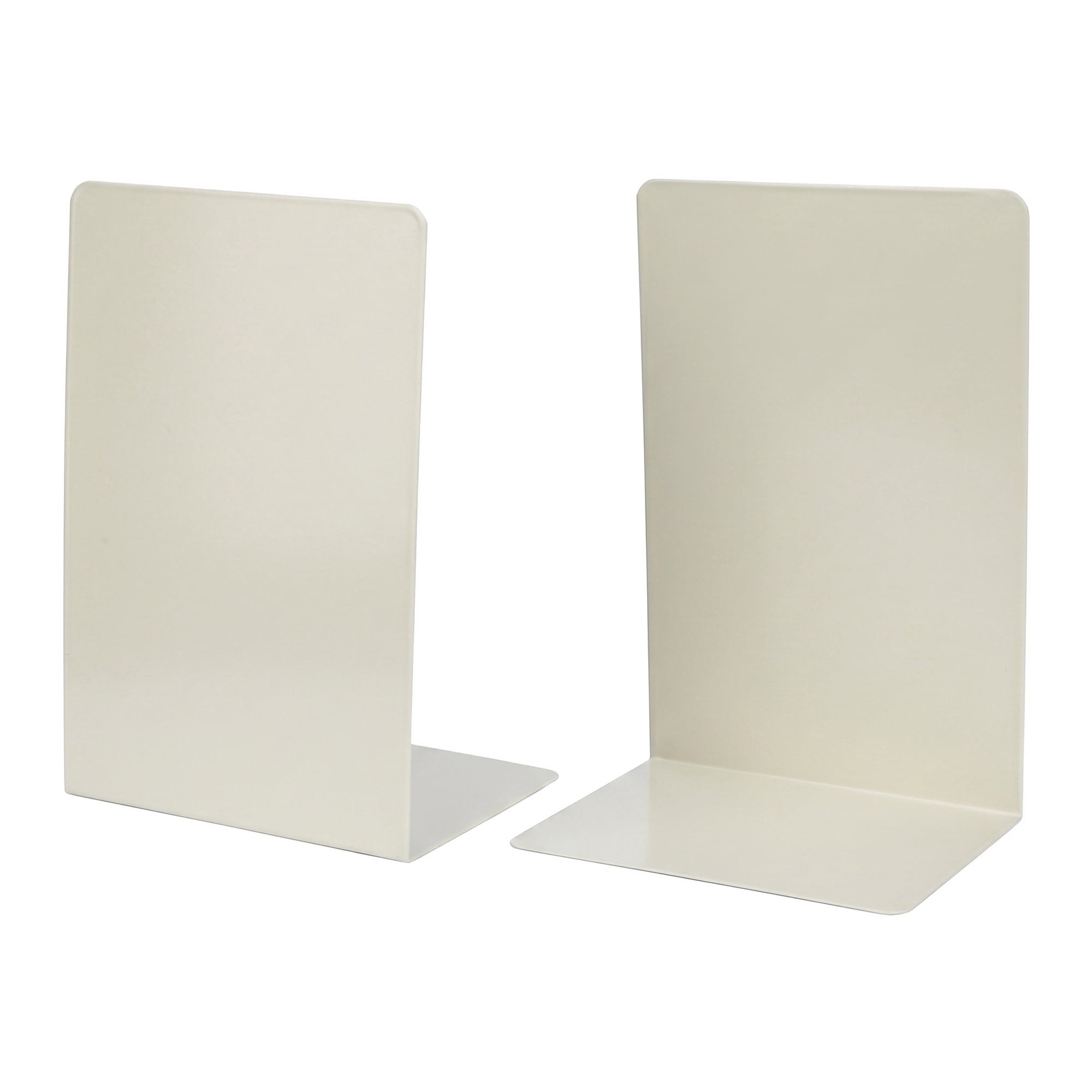 Unique Bargains Expandable L-Shaped Bookends with Compartments Home 2 Pcs Semi-Yellow 5.2"L x 4.1"W x 7.7"H