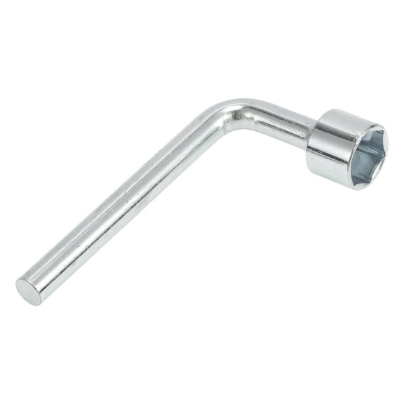 Unique Bargains L Shaped Single Ended 14mm Socket Wrench Spanner Socket Remover A3 Steel 1 Pcs