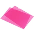 thumbnail image 1 of Unique Bargains L Type Folders File Project Pockets Clear Paper Document for Office Pink, 1 of 6